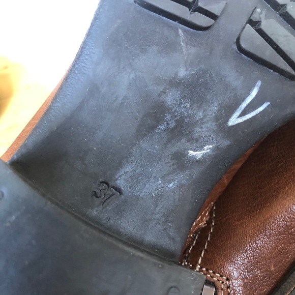 Taos Convoy Leather Ankle Boots 37 - Picture 13 of 14